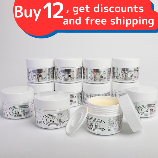 Pure Natural Horse Oil Cream 12-pack