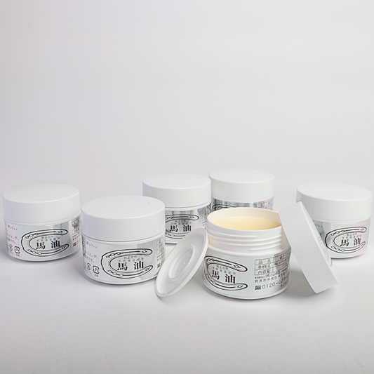 Pure natural horse oil cream, set of 6