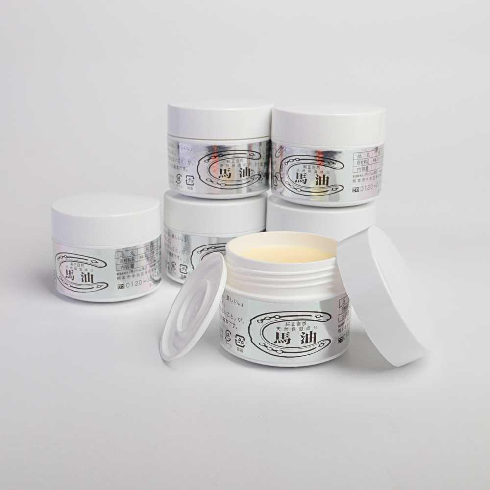 Pure natural horse oil cream, set of 6