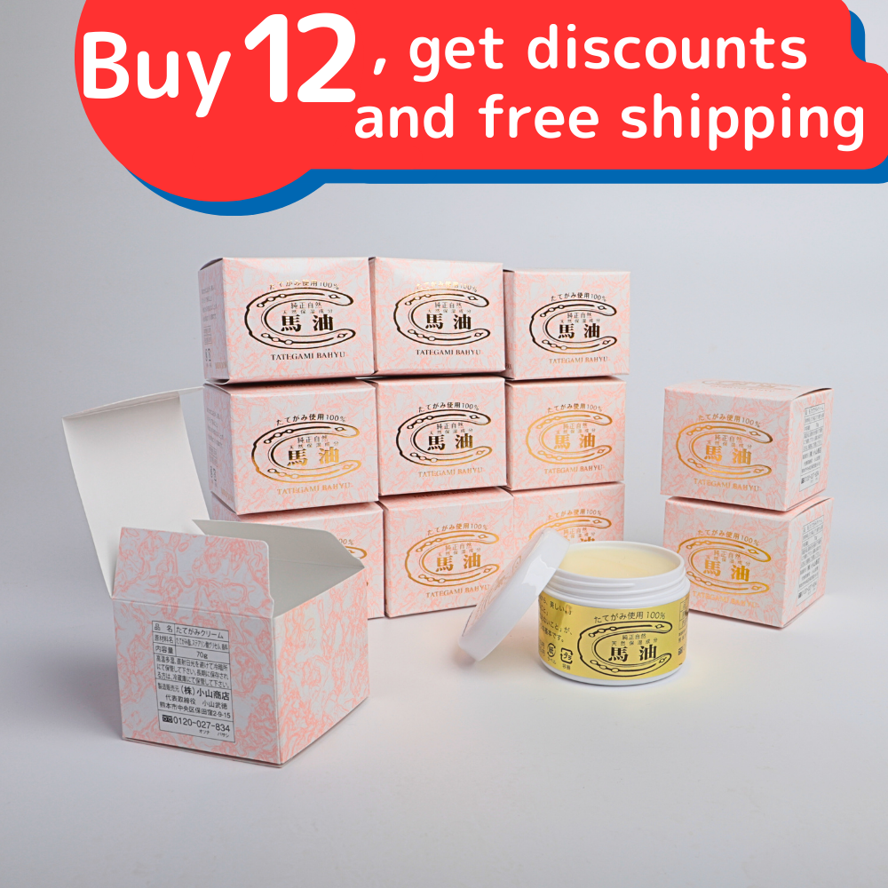 100% horse oil cream made from horse mane