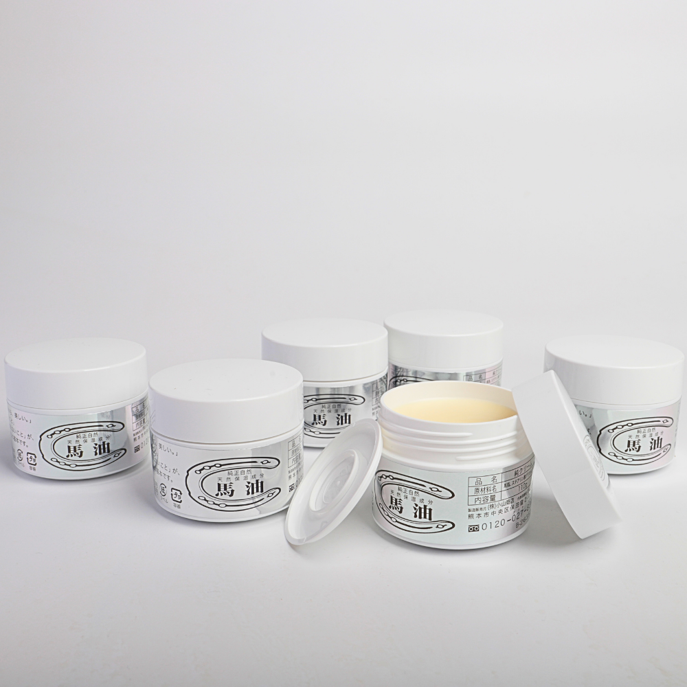 Pure natural horse oil cream, set of 6