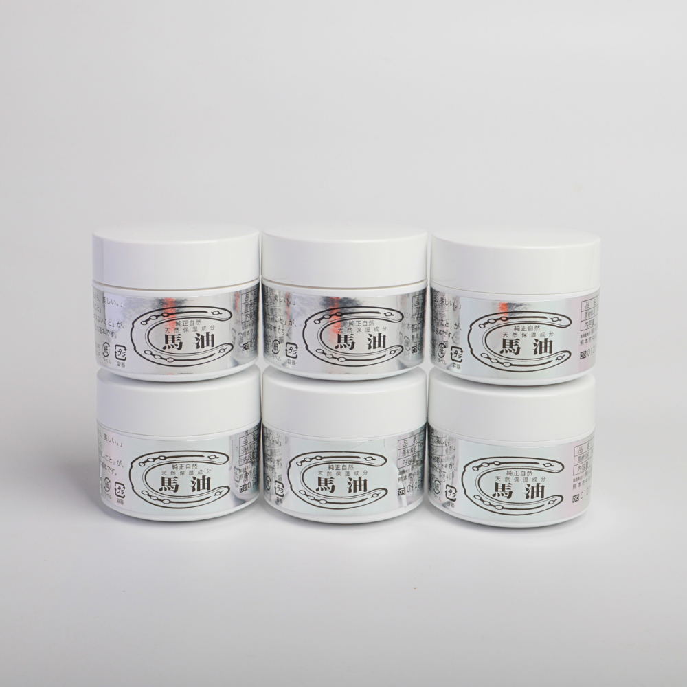 Pure natural horse oil cream, set of 6