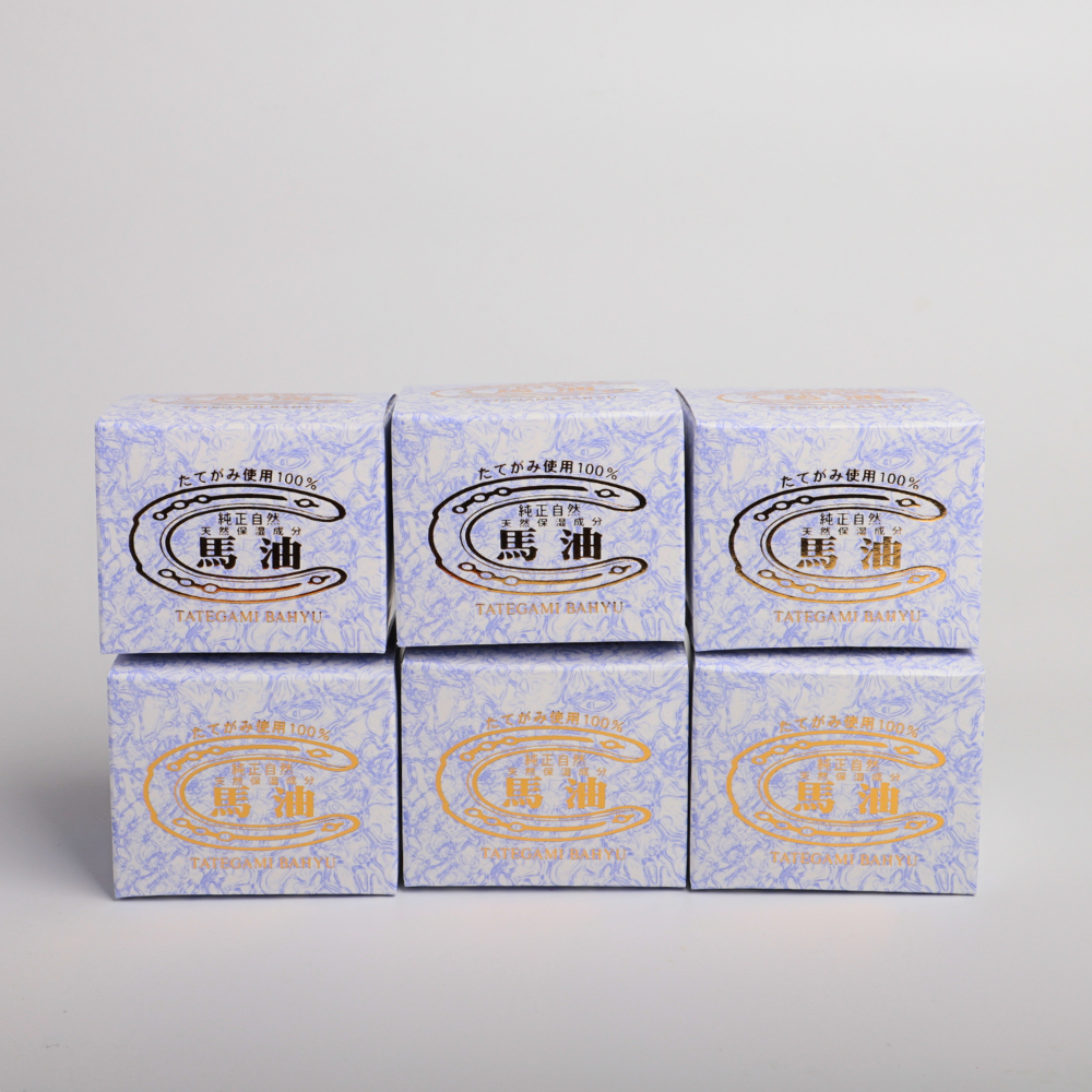 100% horse oil cream made from mane, Koune Rosemary, set of 6