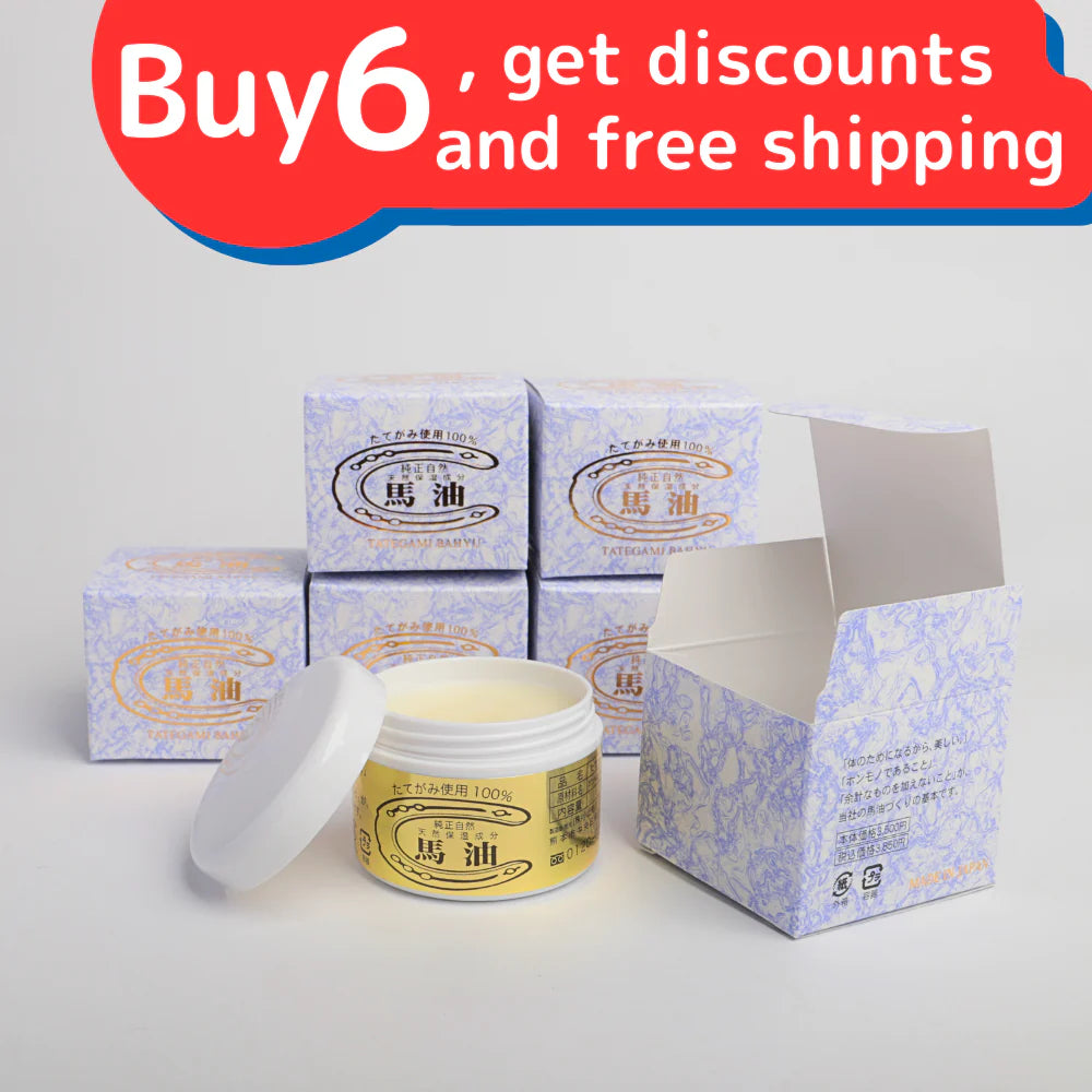 100% krim minyak kuda dengan surai, Kone, Rosemary, set 6.