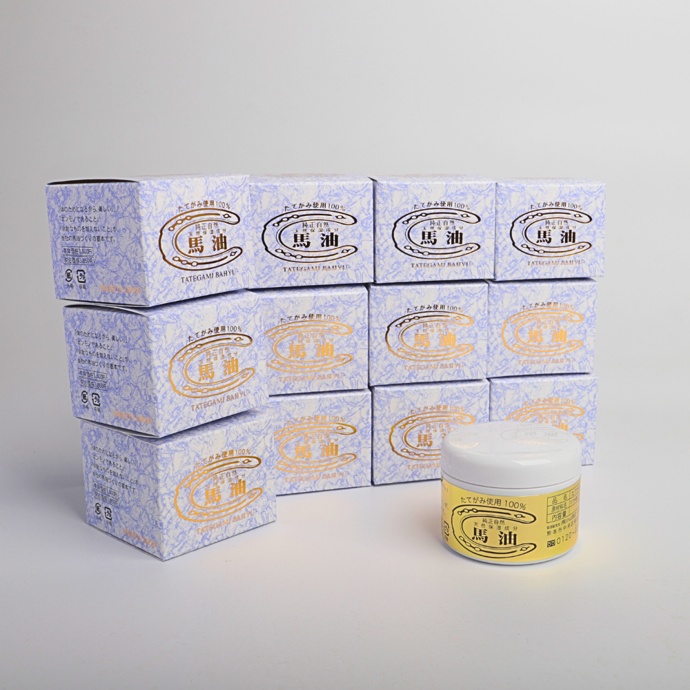 100% horse oil cream made from mane, Koune Rosemary, set of 12