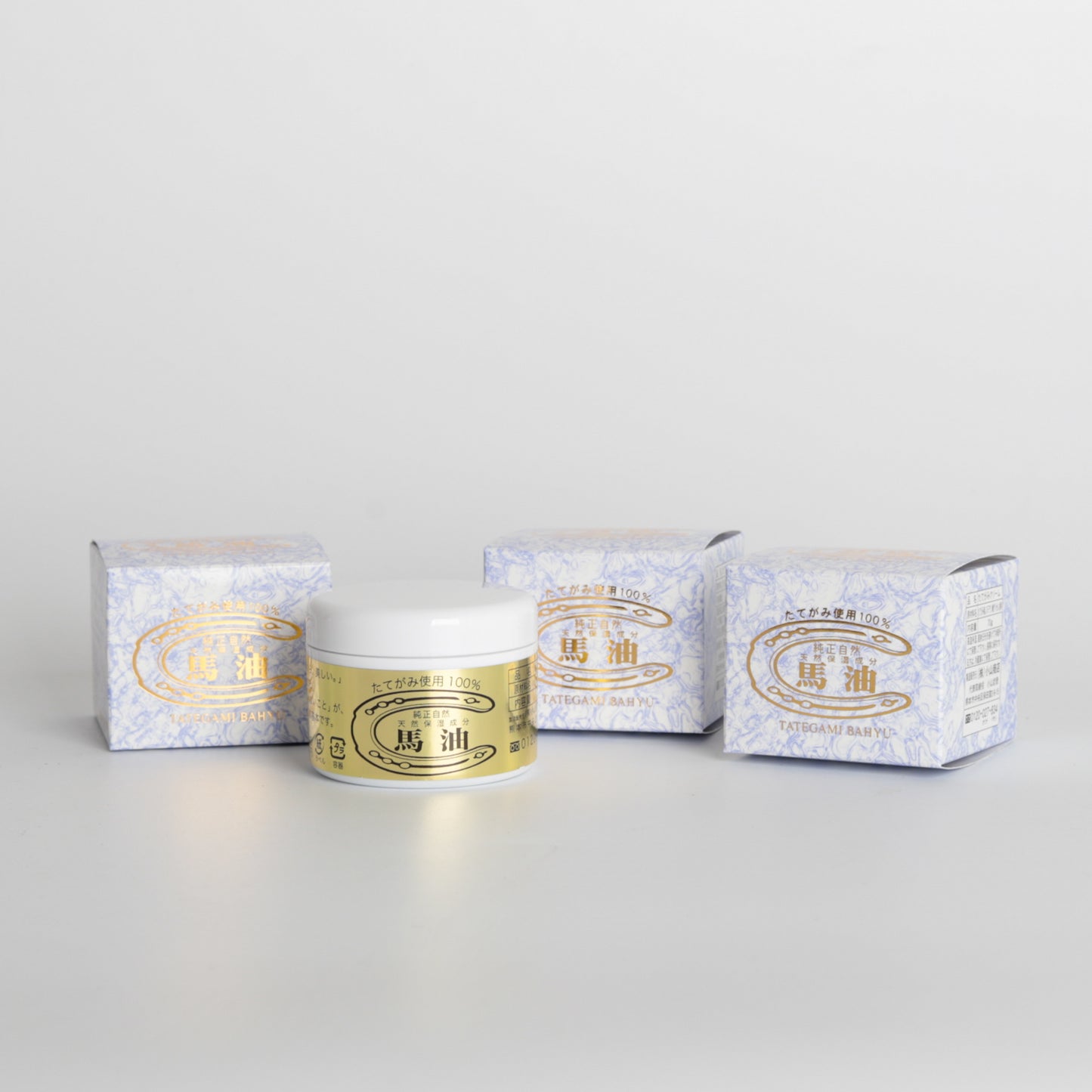 100% horse oil cream made from mane, Koune Rosemary, set of 3