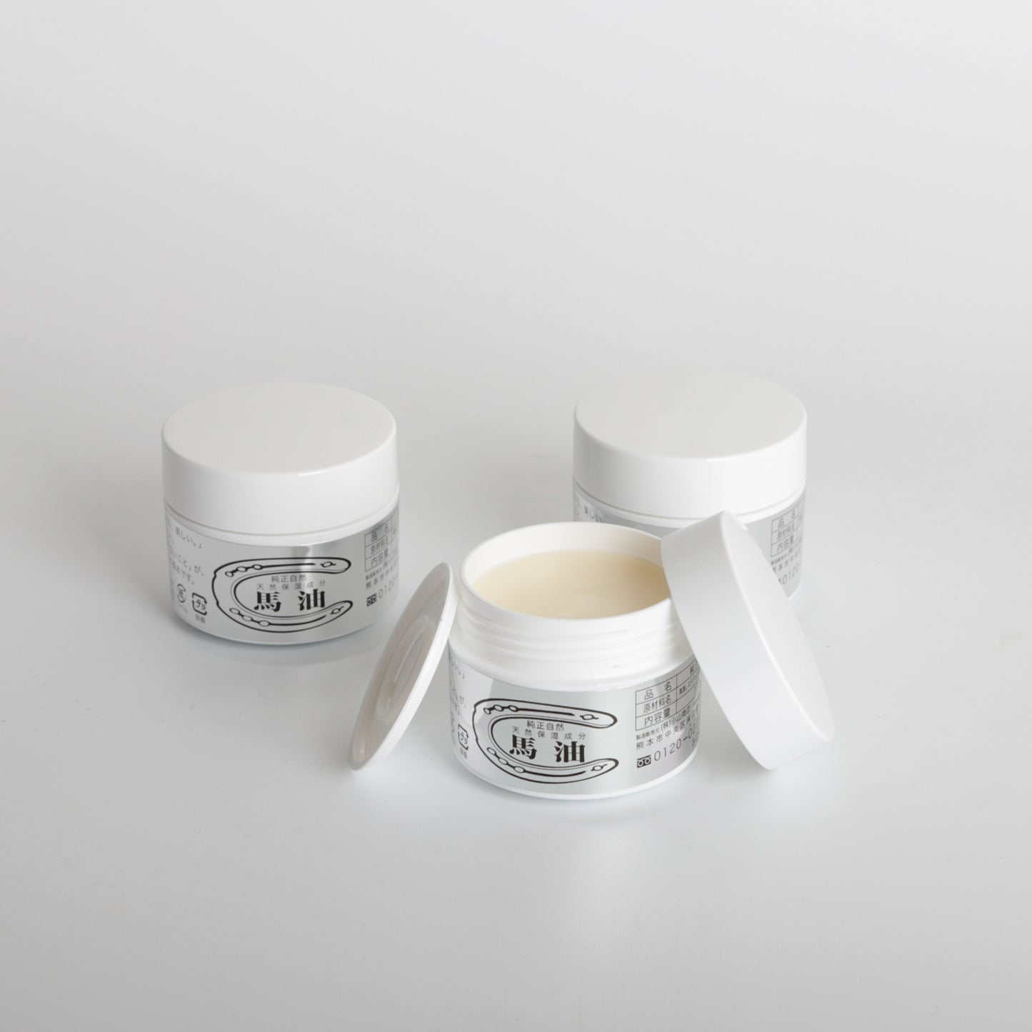 Pure natural horse oil cream